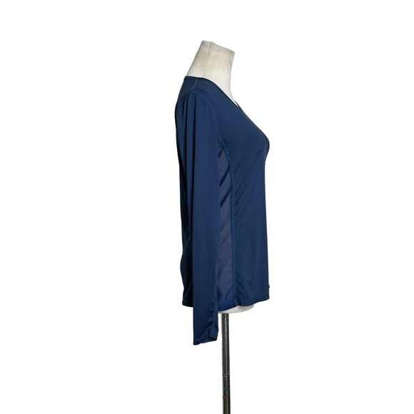 Stronger navy blue long sleeves mesh details side top size Medium - Picture 11 of 12